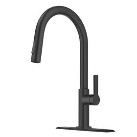 Kpf-2820mb-dp02mb-r Kraus Oletto Pull-down Faucet Black -certified Refurbished