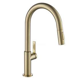 Kpf-2820sfacb Kraus Kitchen Faucet Single-handle Pull-down Sprayer Spot Free Champagne Bronze