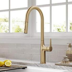 Kpf-3101bg Kraus Oletto Modern Pull-down Single Handle Kitchen Faucet 19.5 Inch