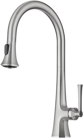 Kraus Kpf-4104sfs Kpf-4104 Savan 1.8 Gpm 1 Hole Pull Down Kitchen Faucet - Stainless Steel