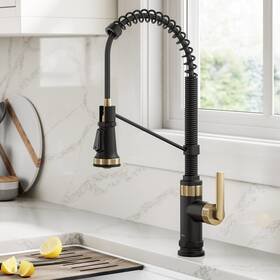 Kpf-4110bbmb Kraus Kpf-4110 Allyn 1.8 Gpm 1 Hole Pre-rinse Pull Down Kitchen - Spot Free