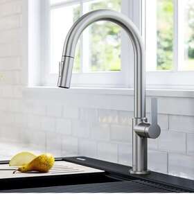 Kpf-2820sfs Kraus Kpf2820sfs Oletto Single Handle 17 Inch Spot-free Stainless Steel