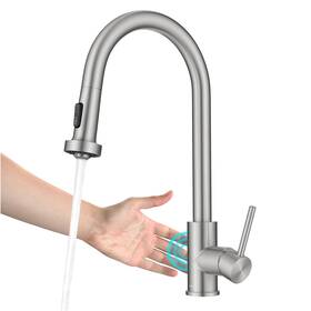 Ksf-1616sfs Kraus Ksf-1616 Bolden 1.8 Gpm 1 Hole Sensor Pull Down Kitchen - Stainless Steel