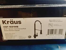 Ksf-1691mb Kraus Ksf-1691 Britt 1.8 Gpm Touchless Sensor Single Handle Pull. Open Box