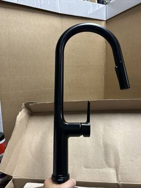 Ktf-3104mb Kraus Oletto Touch Matte Black Pull Down Kitchen Faucet