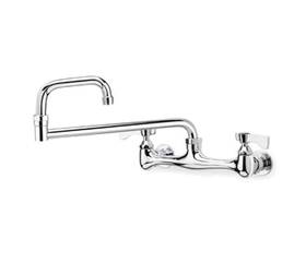 12-824l Krowne 013389093570 Commercial Silver Series 8 Inch Center Wall Mount Faucet 24 Jointed Sp