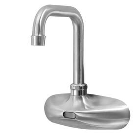 16-670 Krowne Wall Mount Electronic Faucet - 4 Inch Centers High Arc Spout Satin F