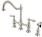 Ks1278albs Kingston Brass 8 Bridge