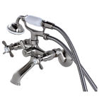 Ks285c Kingston Brass Essex Two Handle Wall Mount Clawfoot Tub Filler
