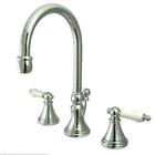 Ks2981pl Kingston Brass Chrome Widespread Lav Faucet Handles Pop 663370015663