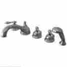 Ks33515al Kingston Brass Chrome Finish Bathroom Faucet With Handles 663370051036