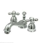 Ks3951ax Kingston Brass Chrome Finish Bathroom Faucet With Handles 663370006111