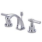 Ks4941ml  Kingston Brass Milano Mini Widespread Lavatory Faucet Polished 663370119842