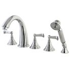 Ks53615fl  Kingston Brass Royale Roman Tub Filler With Hand 663370061998