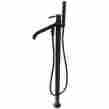 Ks8135dl Kingston Brass Concord Single H Le Pillar Roman Tub Filler With Telephone Shower Set New 663370083068