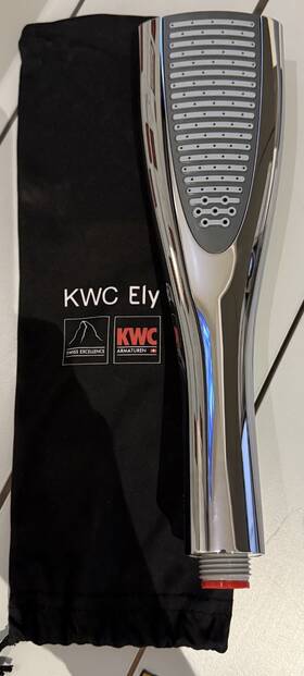 26.000.121.000 Kwc Bath Hand Held Dual Shower Head Ely Chrome
