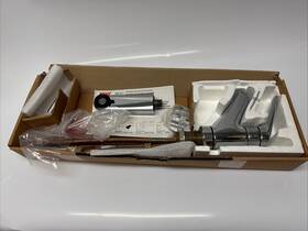 Kwc 630642291285 Domo Chrome And White Single Kitchen Faucet Core Unit Only No Pull-out