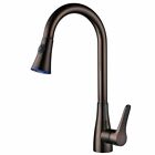 L6910-7 Kes Solid Brass Single Lever High Arc Pull Down Kitchen
