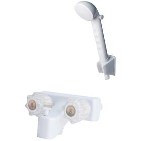3210awt Laguna Brass 3210awt/4120wt Rv Replacement Non-metallic Two Handle 4 Inch Tub Shower Diverter