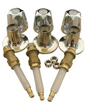 Lasco 01-9451 3-valve Tub/shower Trim Set For Price Pfister -