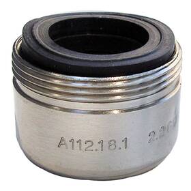 Lasco 052151216113 09-1979 Fit Most Dual Thread Faucet Aerator With Standard Male And Female Ada