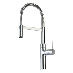 78cr556 Latoscana Elba Single-handle Pull-down Sprayer Kitchen Faucet In Chrome