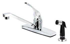 1405cp-cg Ldr 3 Pack - Single-handle Kitchen Faucet Side Spray Chrome 012