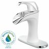 Lf-042-brcw Pfister Brea Single Handle Waterfall Faucet White Chrome 038877603895