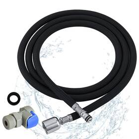 Kf01 Liberflow Black Kitchen Faucet Hose Replacement M15 1mm X G1/2 Sink Pull Down Fauc