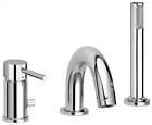 3504263 Light Lig 040 Cr Ws Bath Collections Three-hole Faucet