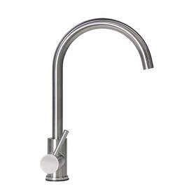 Lippert Components 848150052728 Flow Max Curved Gooseneck Kitchen Faucet For Rvs And Residential