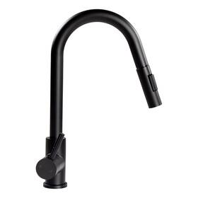 Lippert Components 848150065643 Flow Max Pull Down Bullet Kitchen Faucet For Rvs And Residential