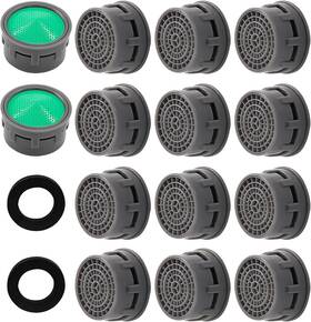 Gao1129011 Litoexpe 20 Pack Faucet Aerator Flow Restrictor With Washers Replacement Parts In