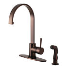 Ls8711dlsp Kingston Brass Concord Single Handle Kitchen Faucet