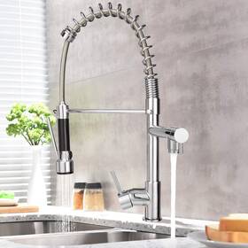 Yy-lk3716 Luckyermore Pull-down Sprayer Kitchen Faucet Stainless Steel Spring Sink Mixer