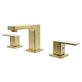 Ba-600-03cg Lulani Widespread Bathroom Faucets Capri Brass 8 Inch 2-handle In Champagne Gold