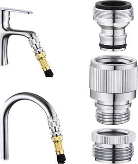 Luofant 445026386357 Sink Faucet Quick Connector Adapter For Connection Shower Hose/garde