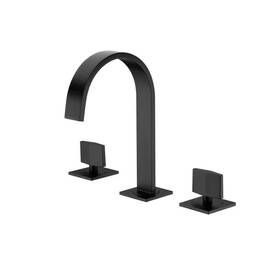 Wsp05-tm-d Luxier Bathroom Sink Faucets Widespread 2-handle Faucet Pop-up Drain