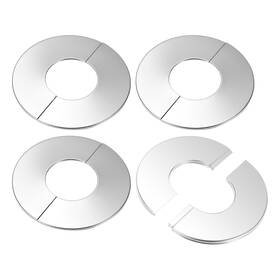 Mma241218ty000518jp M Meterxity Wall Split Flange 4-pack 2.4 Inch/60mm Od 304 Stainless Steel Self-adhesive