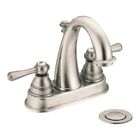 M6121bn Moen Kingsley High Arc Centerset Bathroom Sink Faucet