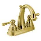 M6121p Moen Kingsley High Arc Bathroom Faucet Polished Brass 026508232484