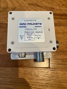 Fa444 Mac Faucet Automator Battery Operated Heavy Duty / Plastic