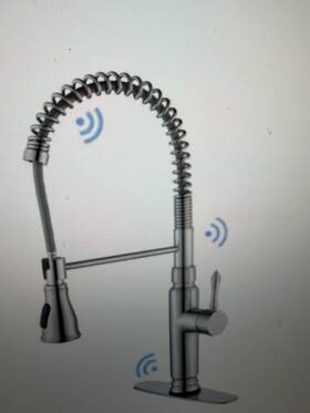 Gm1042n Magic Home Touchless Single Handle Pull Out Sprayer Kitchen Faucet