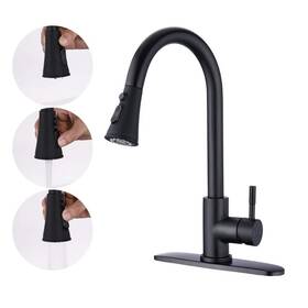 Ms-8003-bn Magic Home Single-handle Pull-down Sprayer Kitchen Faucet Stainless Steel With Swivel Spout
