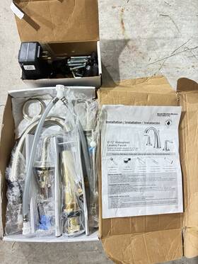 Tr2218eg-pubn Main Line Elite Series Main-line Commercial 6 Inch -12 Brushed Nickle Two Handle Lavatory Faucet Tr2218eg