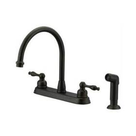 T126-wsorb Mainline 1.5 Gpm Kitchen Faucet - Two Handle With Spray By Oil Rubbed Bronze