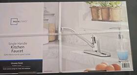Msf0-hw-kf0003 Mainstays New 8 Inch Kitchen Sink Centerset Design For 3 Hole Installation