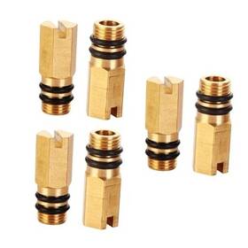 Dt001 Majhoxka 6 Pack Kitchen And Bathroom Faucet Blanking Plugs - Hot/cold Water Inlet End