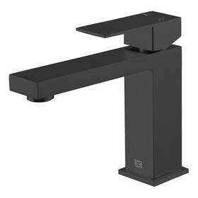 M-4960-2830730 Maklaine Contemporary Stainless Steel Bathroom Faucet In Black