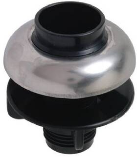 542-472 Master Plumber 5 Pack - Plastic Chrome Finish Sink Spray Hose Guide